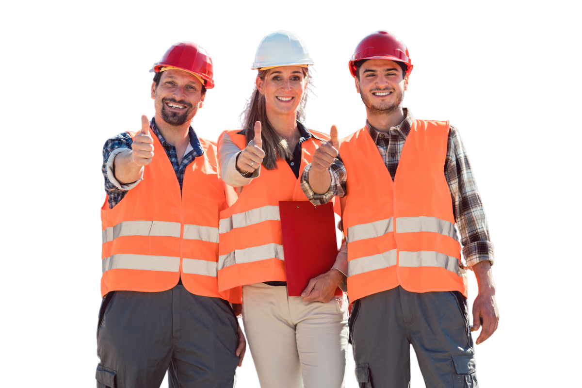 Grupo satisfecho por el servicio